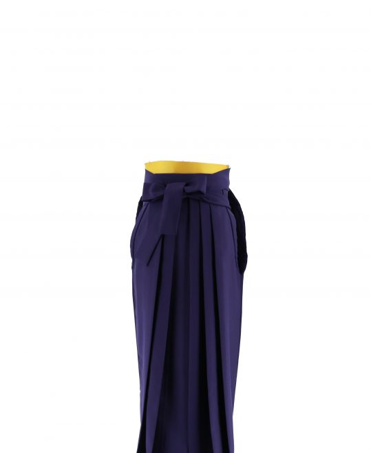 卒業式袴単品レンタル[無地]濃い紫色[身長153-157cm]No.751